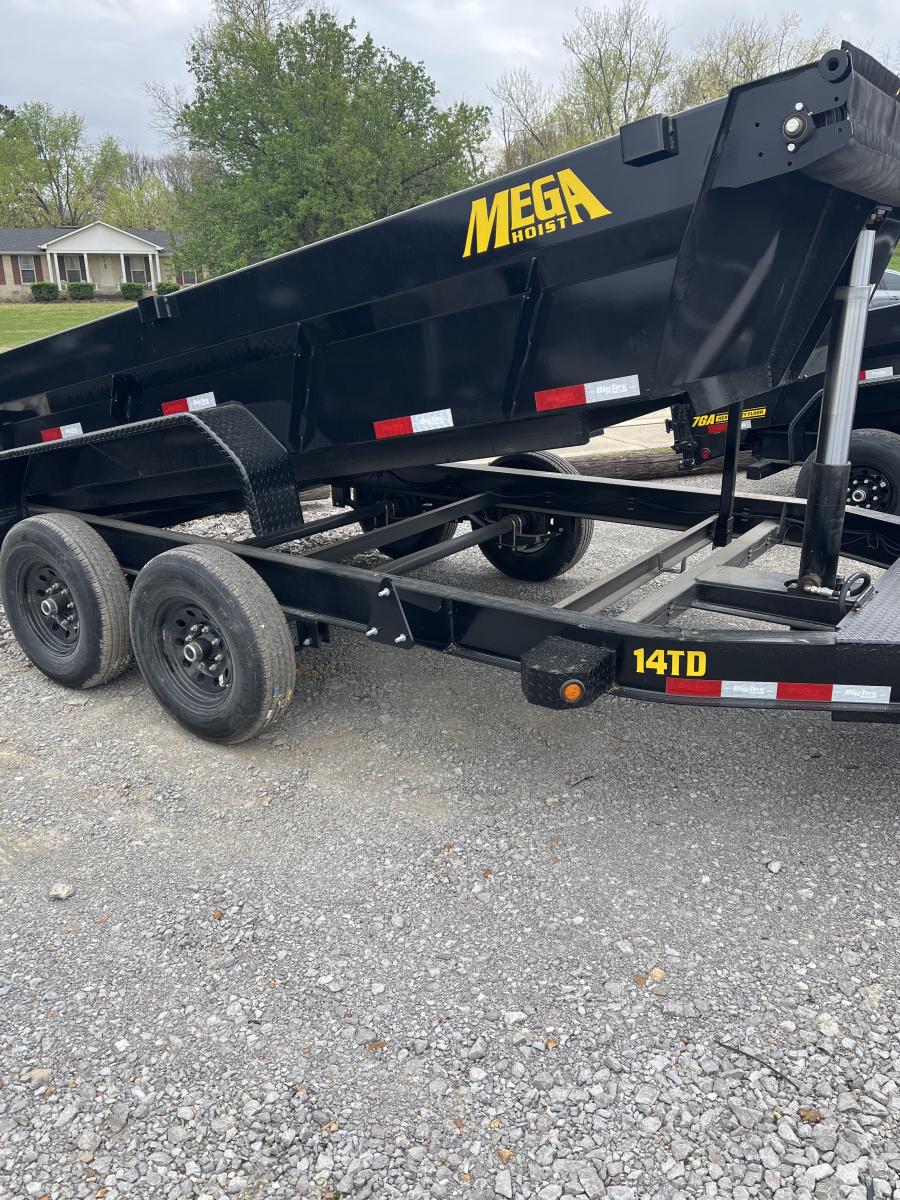 Big Tex 14TD 15.4K HD TELESCOPIC DUMP 83"X1 6SIR, BLACK Image 4