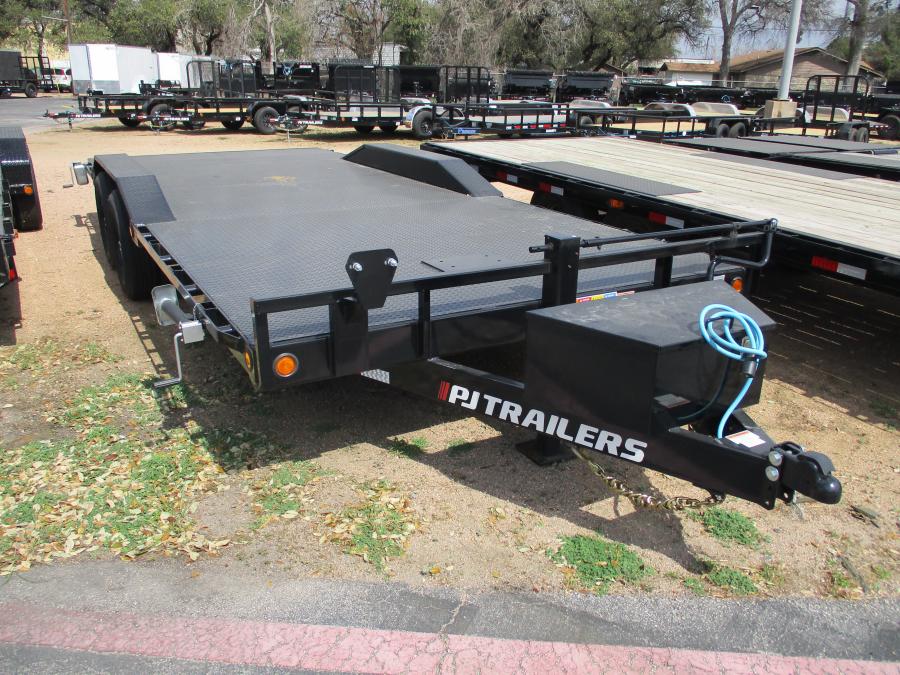PJ TRAILERS B6J20X102 14K BP FR JCKS STR DCK TB WP SF 11GA SIR BK Image 0
