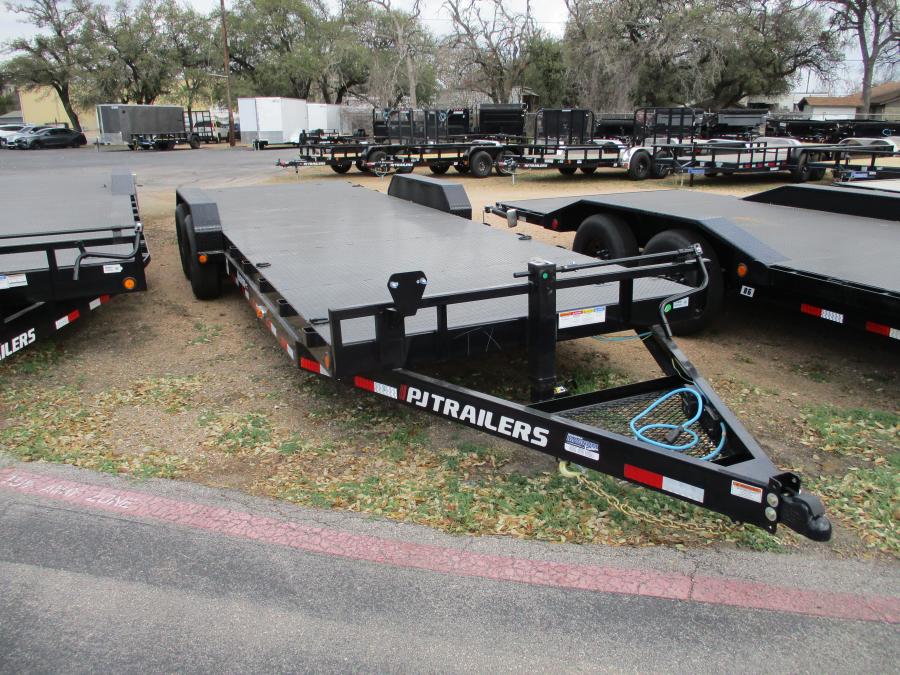 PJ TRAILERS CCJ24X83, BP, EB2, ST DECK SF, NO RAMPS OR POCKETS Image 0