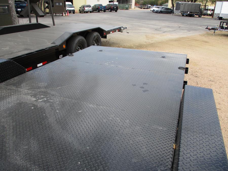 PJ TRAILERS CCJ24X83, BP, EB2, ST DECK SF, NO RAMPS OR POCKETS Image 3