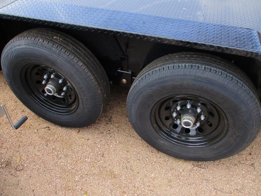 PJ TRAILERS CCJ24X83, BP, EB2, ST DECK SF, NO RAMPS OR POCKETS Image 4