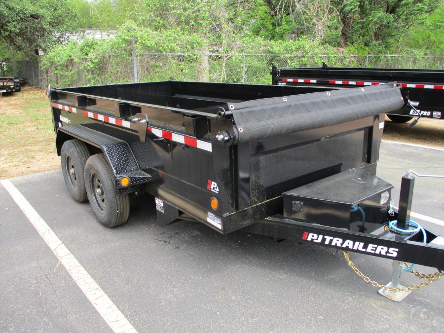 PJ D3, Dump, 12' x 72", 9.9k, Slide in Ramps Image 0