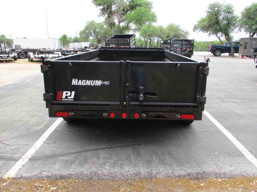 PJ D3, Dump, 12' x 72", 9.9k, Slide in Ramps Image 2