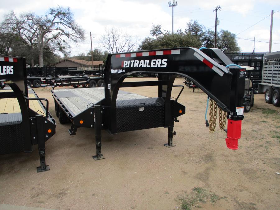 PJ TRAILERS LDQ20, STA, GN, DR4, 22 IB SIR, GVWR 30K, RTST, LR-J, DUAL ES Image 0