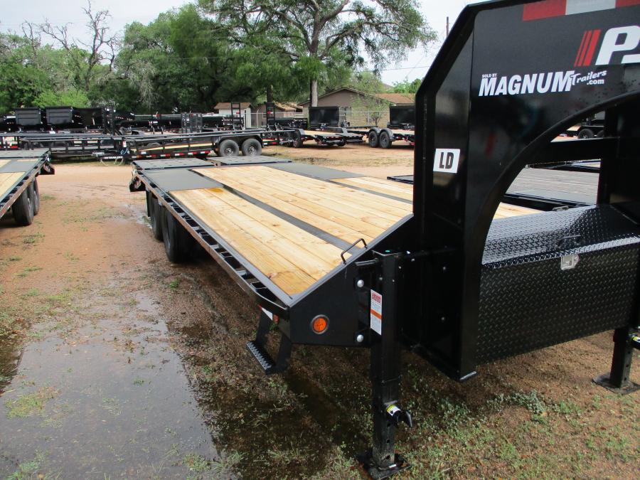 PJ LD, Gooseneck, 25' x 108", 25k, Dovetail Image 1