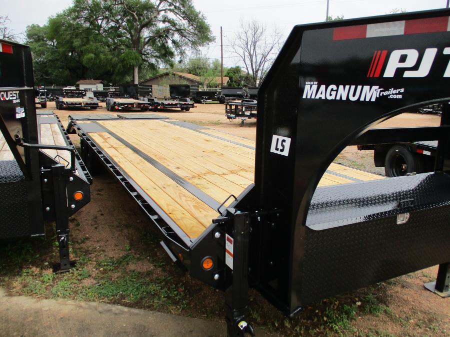 PJ LS, Gooseneck, 30' x 108", 15.6k, Dovetail Image 1