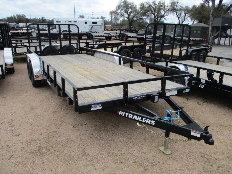 PJ TRAILERS UL22 PJ 20X83,83" TNDM AXLE CHANNEL UTILITY Image 0