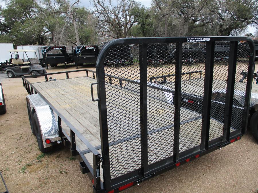 PJ TRAILERS UL22 PJ 20X83,83" TNDM AXLE CHANNEL UTILITY Image 1