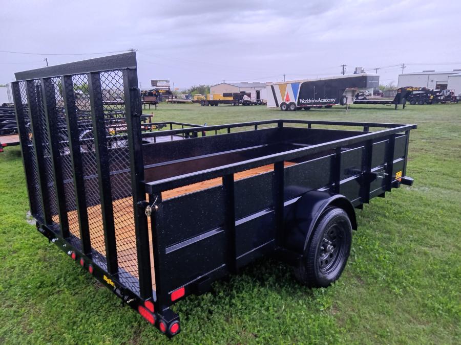 Big Tex 35SV, Single Axle Landscape, 77" x 12', 3K Image 2