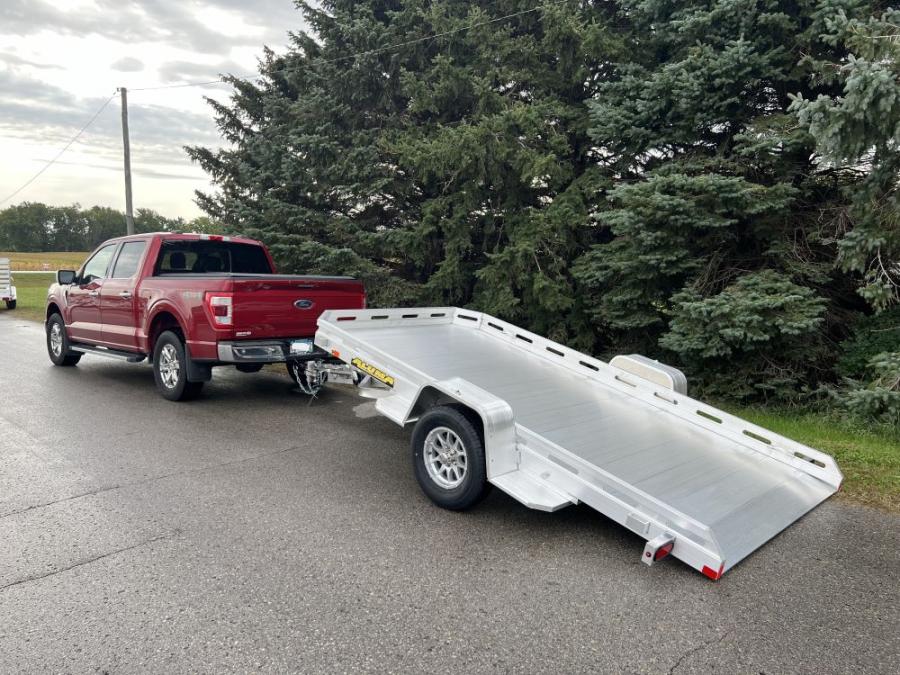 Aluma 7712 ALUMA 78" X 142" SA UTILITY TRAILER, BI-FOLD TAILGATE Image 0