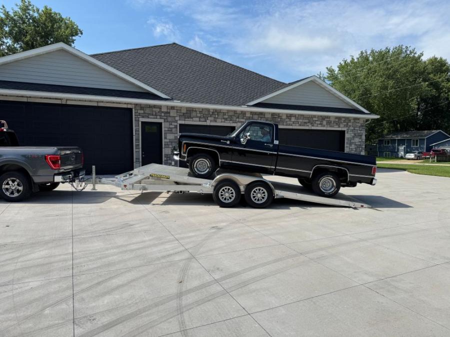 Aluma 8216 ALUMA 82" X 16 TA UTILITY TRAILER Image 1