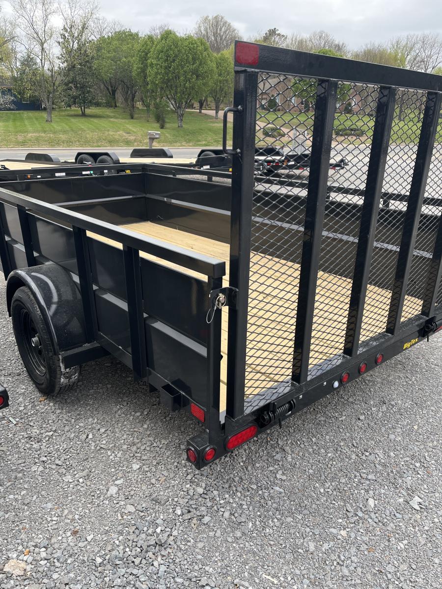 Big Tex 35SV, Single Axle Landscape, 77" x 12', 3K Image 2
