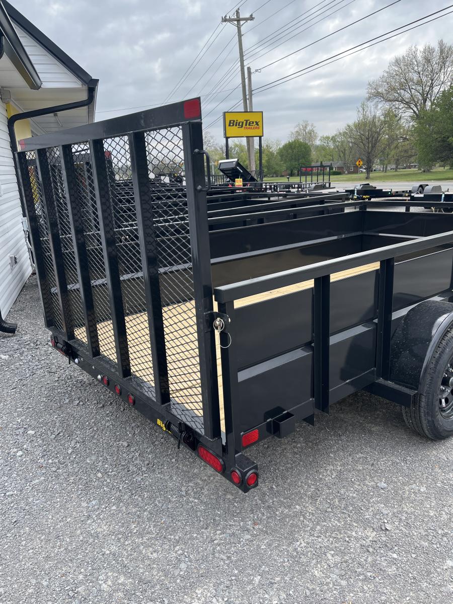 Big Tex 35SV, Single Axle Landscape, 77" x 12', 3K Image 3
