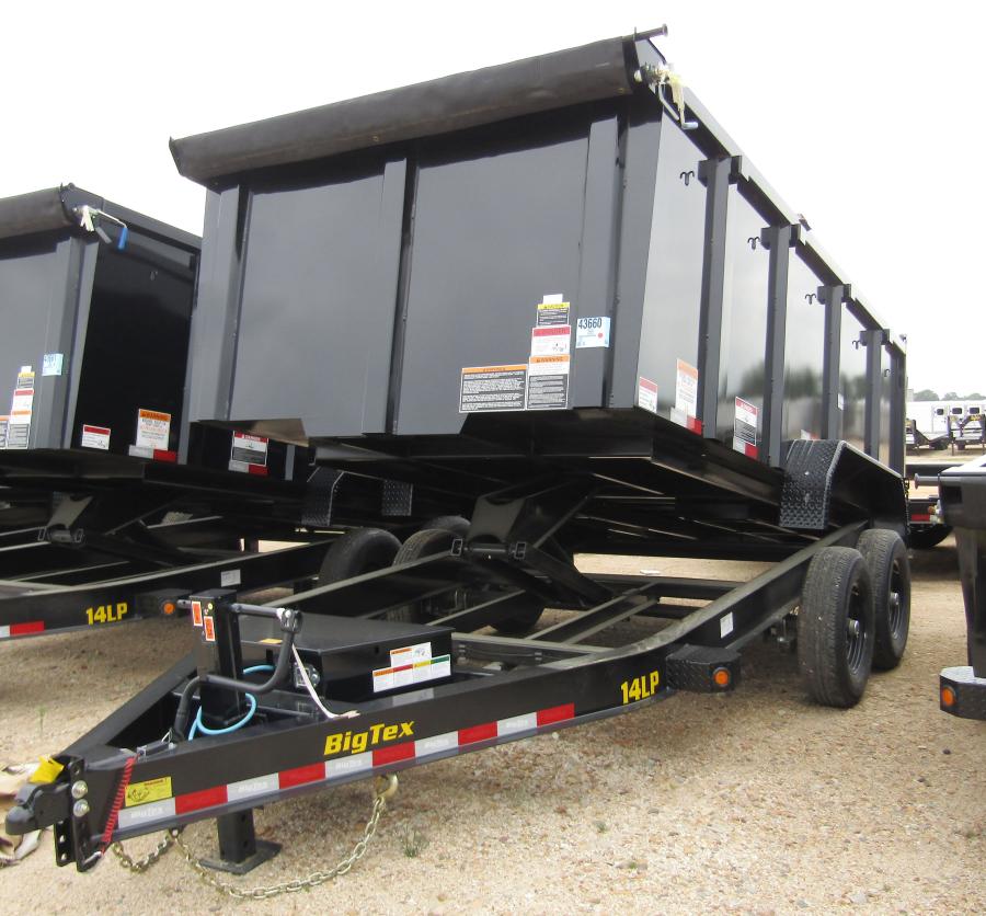 Big Tex 14LP, Dump, 83" x 16', 14K, 4' Sides Image 0