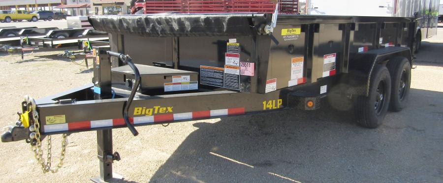 Big Tex 14LP, Dump, 83" x 16', 14K Image 0