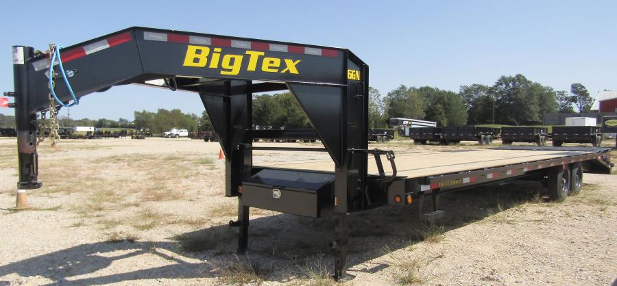 Big Tex 16GN, Gooseneck, 102" x 35', 17.5K, Dovetail, Mega Ramps Image 0