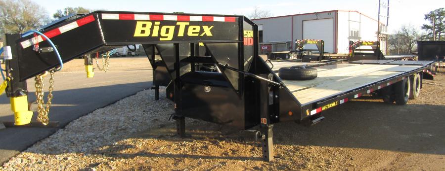 Big Tex 25GN, Gooseneck, 102" x 35', 25.9K, Dovetail, Mega Ramps Image 0
