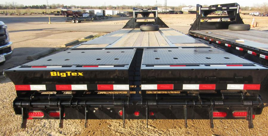 Big Tex 25GN, Gooseneck, 102" x 35', 25.9K, Dovetail, Mega Ramps Image 1