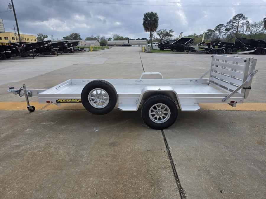 Aluma 6312 ALUMA 63" X 12 SA UTILITY TRAILER W/ BI-FOLD TG Image 4