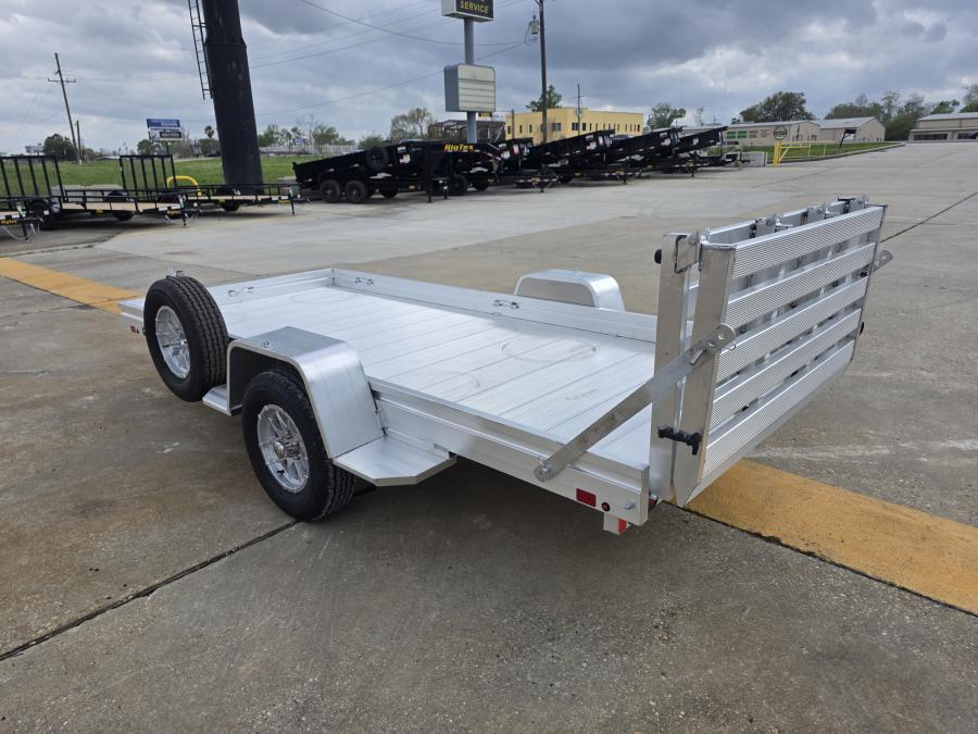 Aluma 6312 ALUMA 63" X 12 SA UTILITY TRAILER W/ BI-FOLD TG Image 5