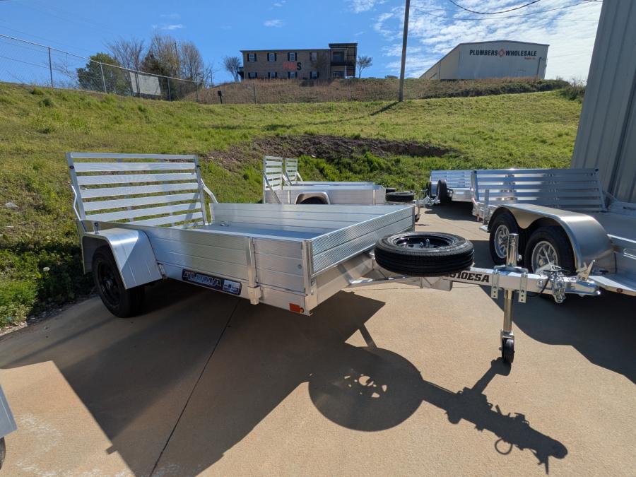 Aluma 6310 ALUMA 63X10 SA TRAILER, STRAIGHT TAILGATE Image 0