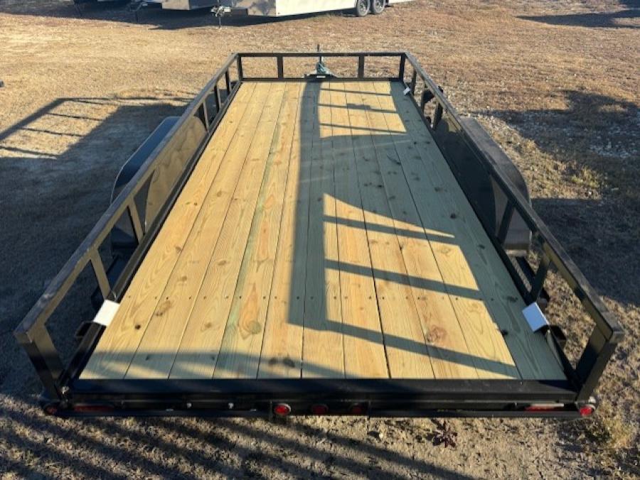Big Tex 70PI 7K TAND SQ TU UTL 83"X20 BLK Image 2