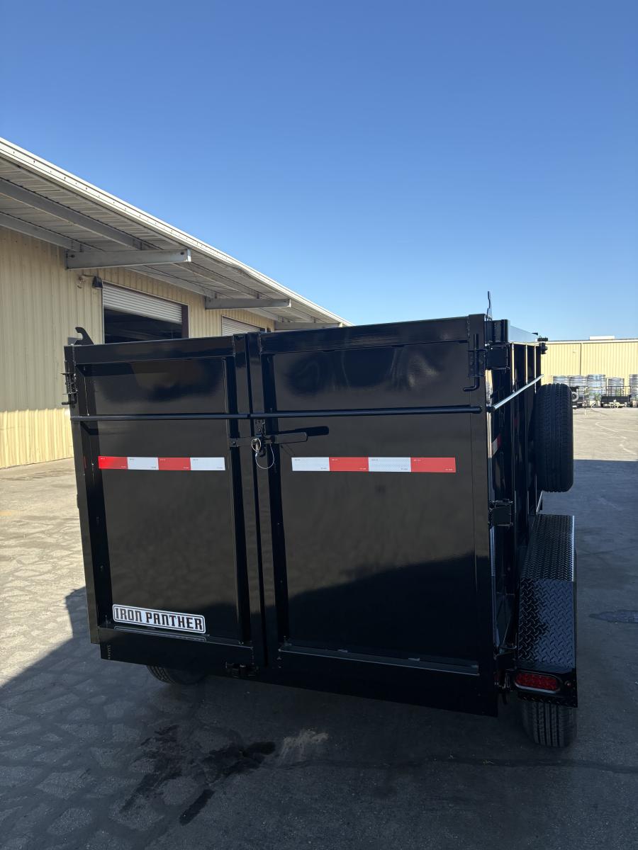 DT25 DUMP 5 X 10 TA 10K GVWR 4 SIDE BY IRON PANTHER Image 1