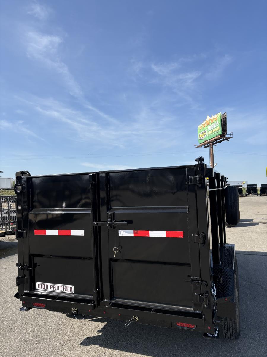 DT25 DUMP 5 X 10 TA 10K GVWR 4 SIDE BY IRON PANTHER Image 1