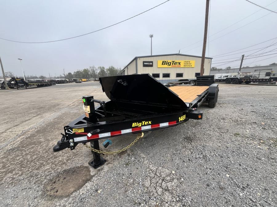 Big Tex 14EH, Equipment, 83″ x 22′, 15.4K, Dovetail, Mega Ramps, X-Series Image 3