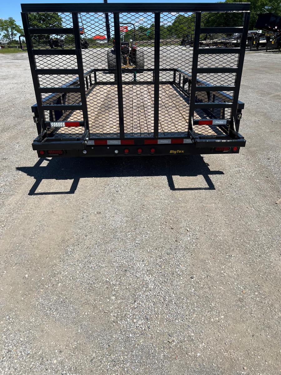 Big Tex 10PI, Utility, 83" x 16', 9.9K, 4' Ramp Gate Image 1