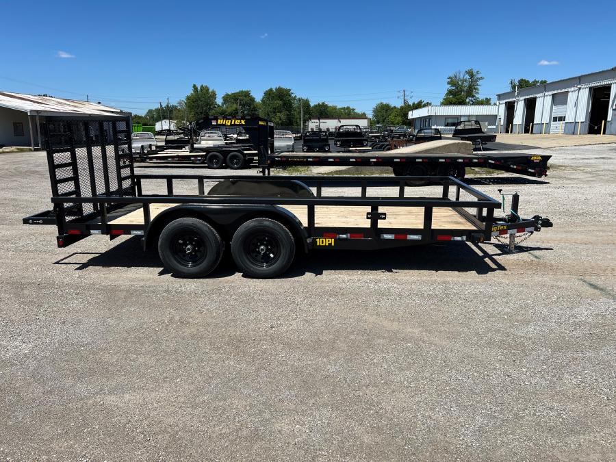 Big Tex 10PI, Utility, 83" x 16', 9.9K, 4' Ramp Gate Image 2