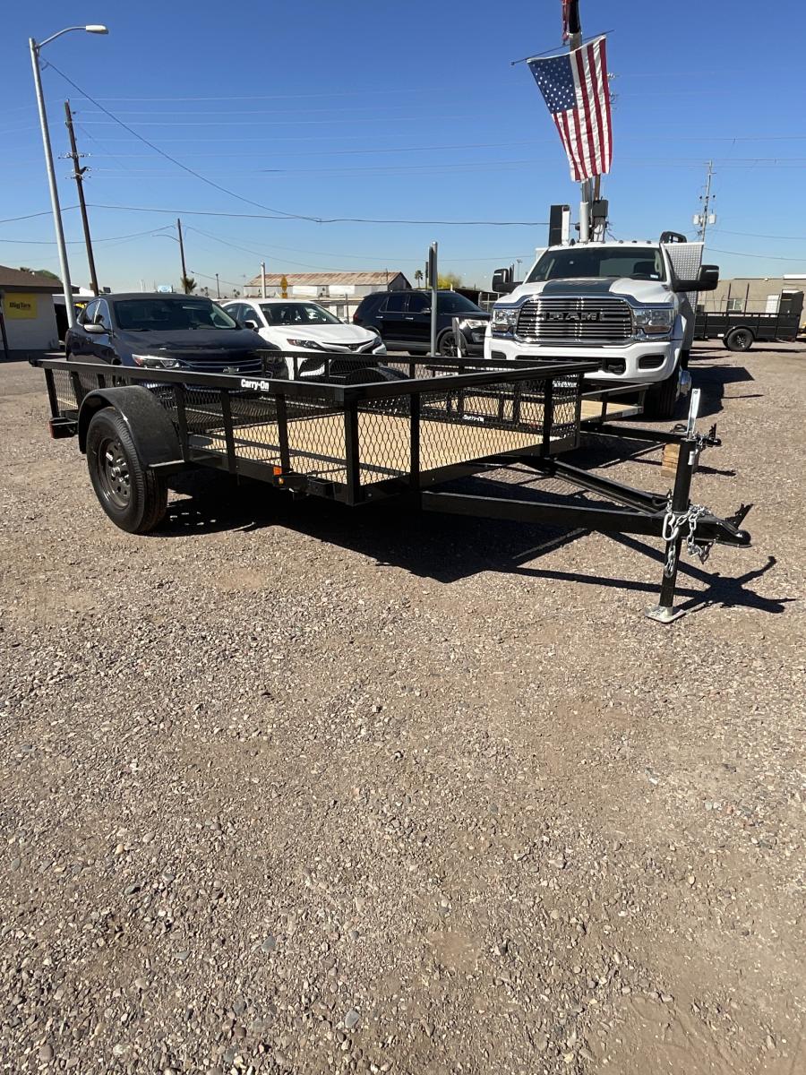 55X1 5.5X10 UTILITY 3K  WD FLOOR TRAILER- BY CARRY ON Image 0