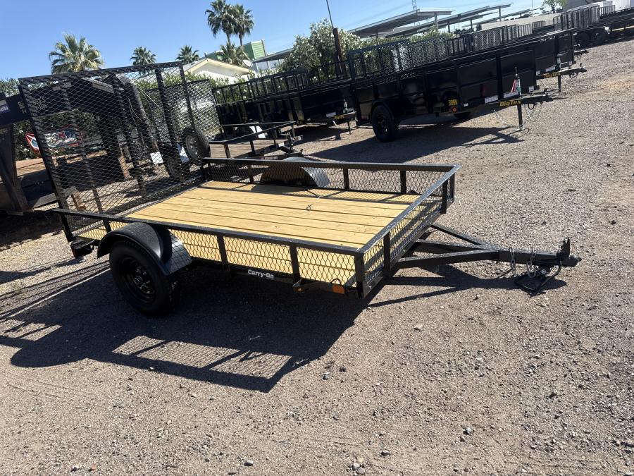 55X9 5.5X9 UTILITY 2K  WD FLOOR TRAILER- BY CARRY ON Image 0
