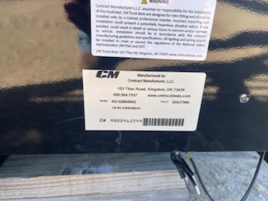 CM RD BED 86″ L X 84″ W X 58″ CA X 42″ RUNNERS Image 1