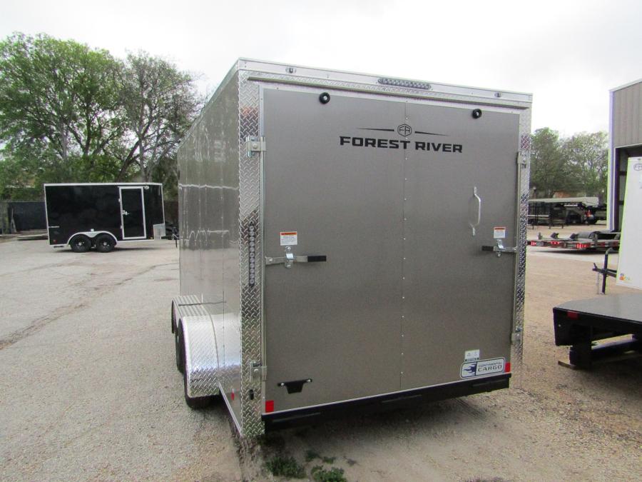 VHW7 7X14 ENCLOSED RAMP DOOR PEWTER Image 2