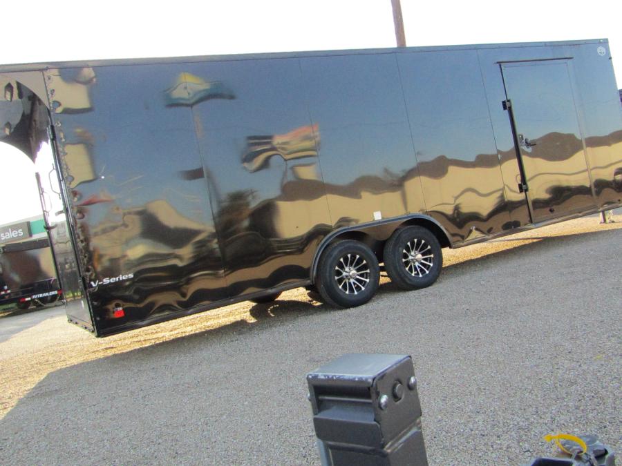 VHW8 85X24 ENCLOSED RAMP DOOR BLACK Image 2