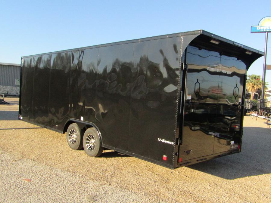 VHW8 85X24 ENCLOSED RAMP DOOR BLACK Image 3