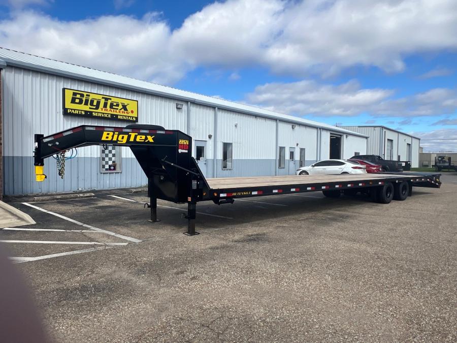 Big Tex 22GN, Gooseneck, 102" x 40', 23.9K, Dovetail, Mega Ramps Image 0