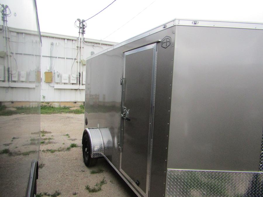 VHW6 6X12 ENCLOSED RAMP DOOR PEWTER Image 2