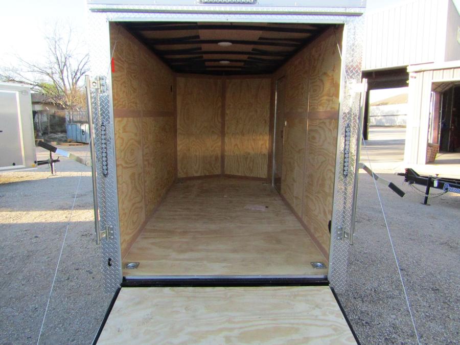 VHW6 6X10 ENCLOSED RAMP DOOR PEWTER Image 3