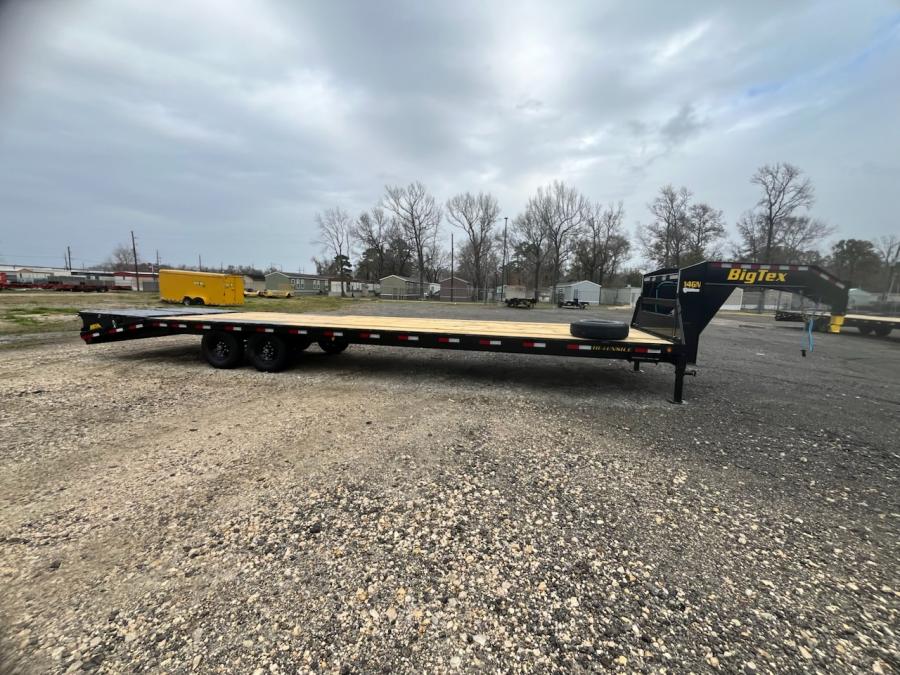 Big Tex 14GN, Gooseneck, 102" x 30', 15.9K, Dovetail, Mega Ramps Image 3