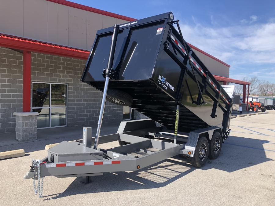 B-Wise Ultimate Dump, 82" x 14', Hydraulic jack/double acting gate, Wireless remote, 15.4K Image 1