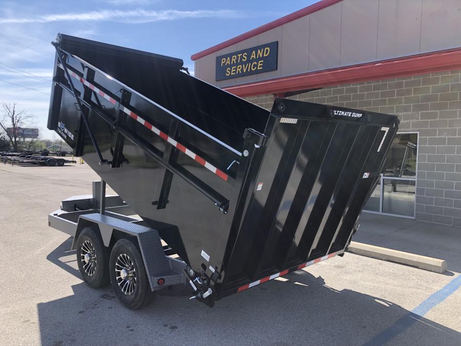 B-Wise Ultimate Dump, 82" x 14', Hydraulic jack/double acting gate, Wireless remote, 15.4K Image 3
