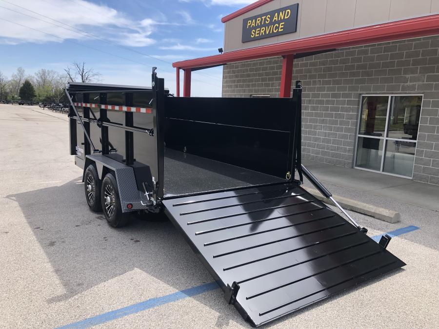 B-Wise Ultimate Dump, 82" x 14', Hydraulic jack/double acting gate, Wireless remote, 15.4K Image 6