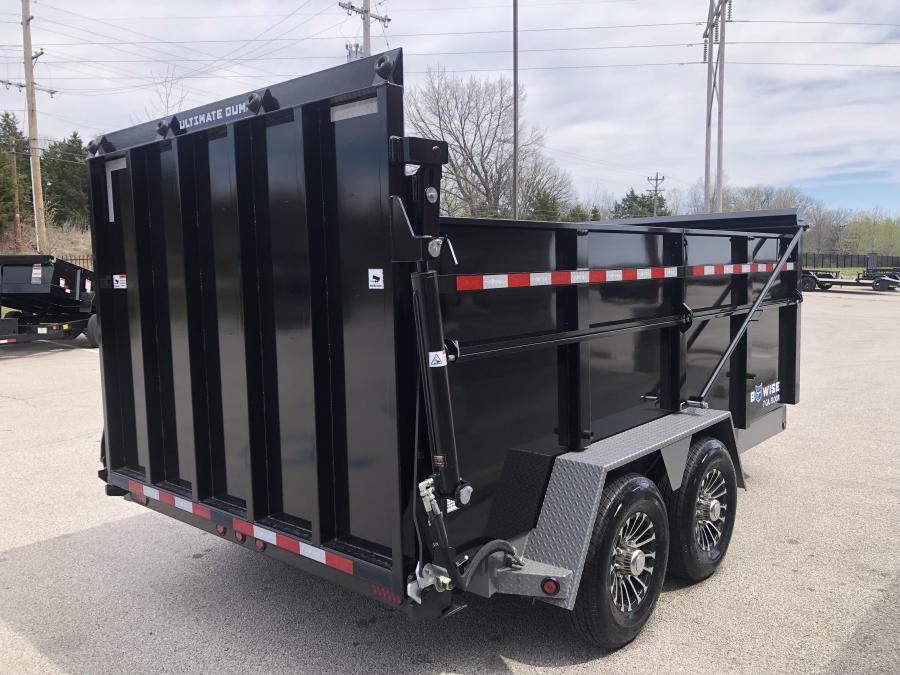 B-Wise Ultimate Dump, 82" x 14', Hydraulic jack/double acting gate, Wireless remote, 15.4K Image 7