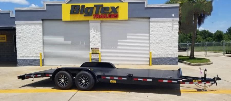 Big Tex 10DM 83″ x 22 Pro Series Tandem Axle Premium Car Hauler Image 0
