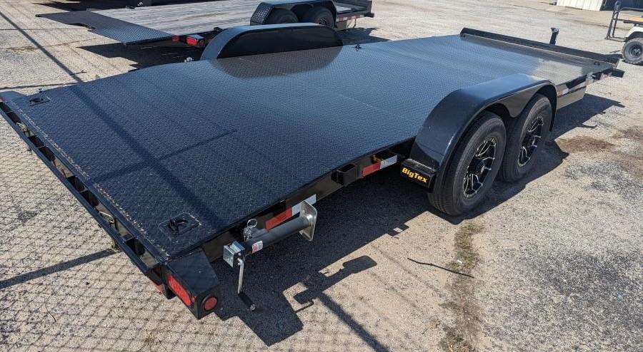 Big Tex 10DM 83″ x 22 Pro Series Tandem Axle Premium Car Hauler Image 1