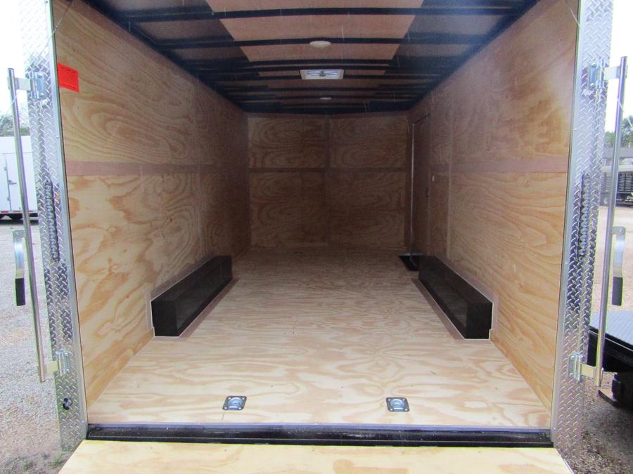 VHW8 85X16 ENCLOSED RAMP DOOR BLACK Image 2