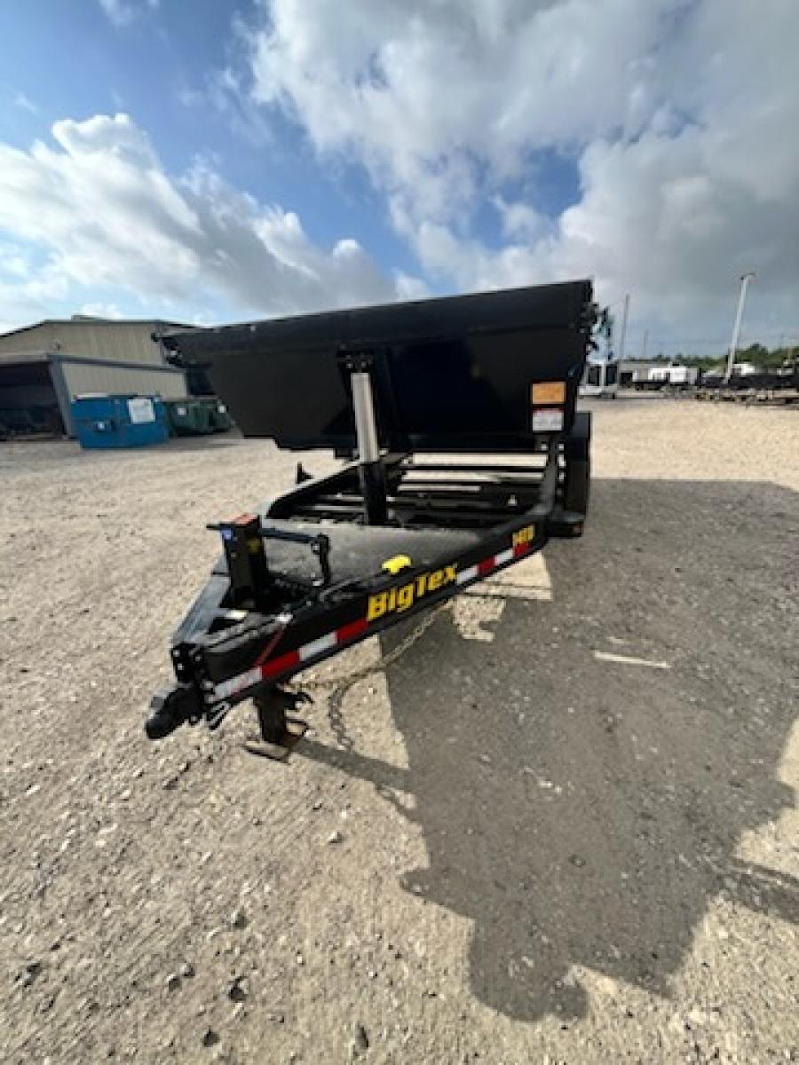 Big Tex 14TD 15.4K HD TELESCOPIC DUMP 83"X1 6SIR, BLACK Image 1