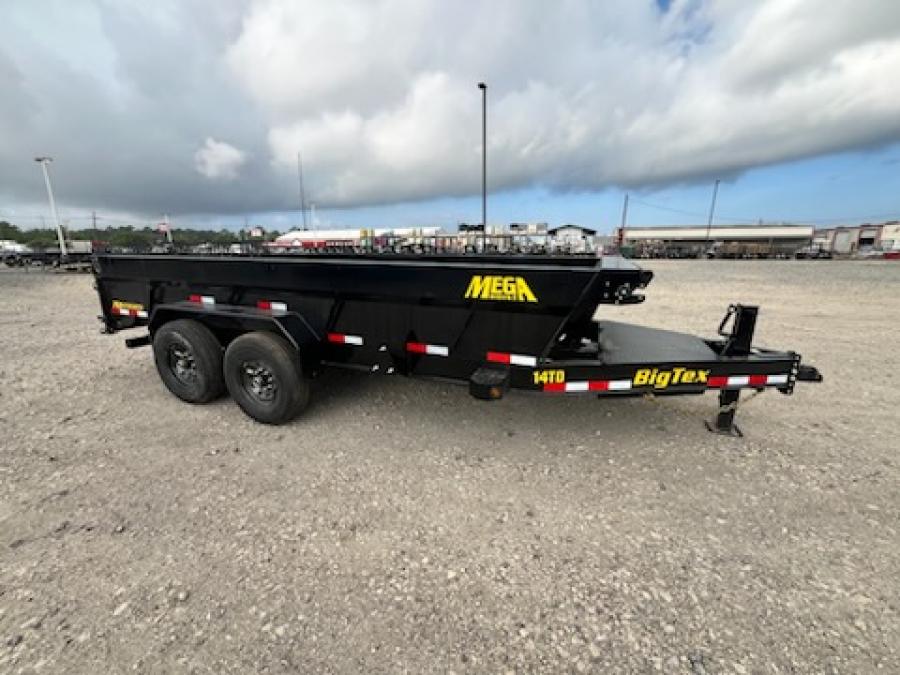 Big Tex 14TD 15.4K HD TELESCOPIC DUMP 83"X1 6SIR, BLACK Image 3